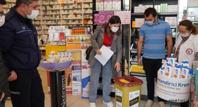 Çeşme’de atık ilaçlar çöpe gitmeyecek