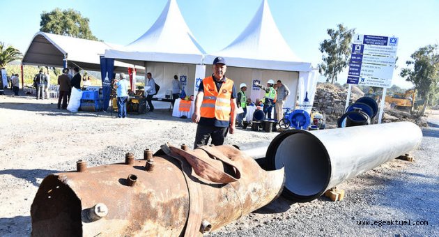 Çeşme’de “kesintisiz su” için