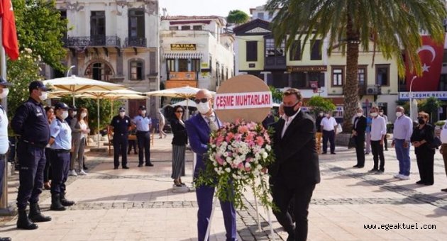 Çeşme’de muhtarlar günü kutlandı