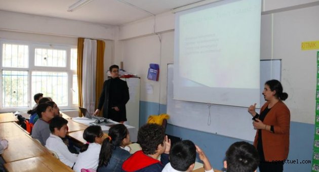 Çeşme’de öğrencilere “Sıfır Atık Eğitimi” 