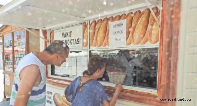 Çeşme Halk Ekmek 'Askıda Ekmek' uygulaması başlattı