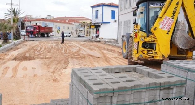Çeşme’nin altyapısı yenileniyor