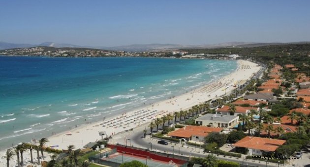 Çeşme'de bayram hedefi 1 milyon turist