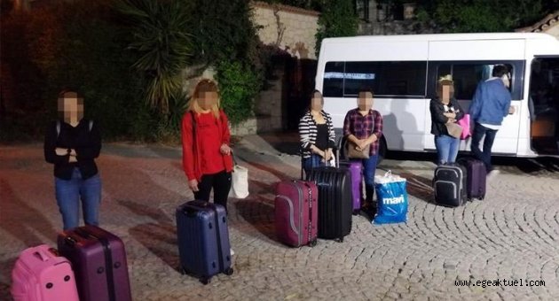 Çeşme'deki fuhuş operasyonunda 6 tutuklama