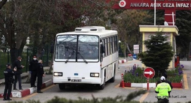 Cezaevlerinden tahliyeler başladı