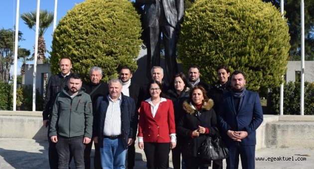  CHP Aliağa'da görev dağılımı belli oldu
