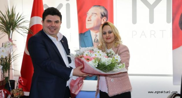 CHP Buca Belediye Başkan Adayı Erhan Kılıç'ın İYİ Parti Buca İlçe Başkanlığı ziyaret etti