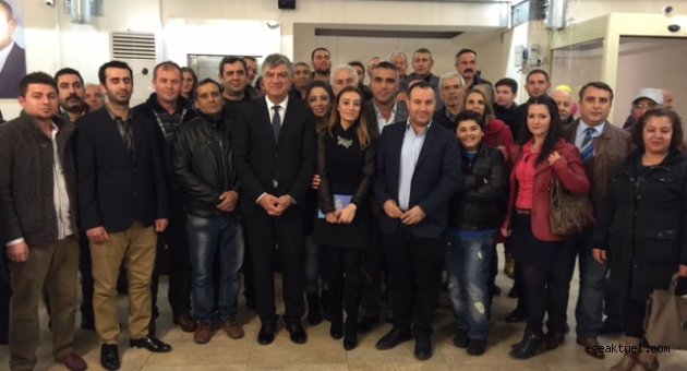 CHP Çiğli Gençlik Kollarından Ali Engin’e büyük destek