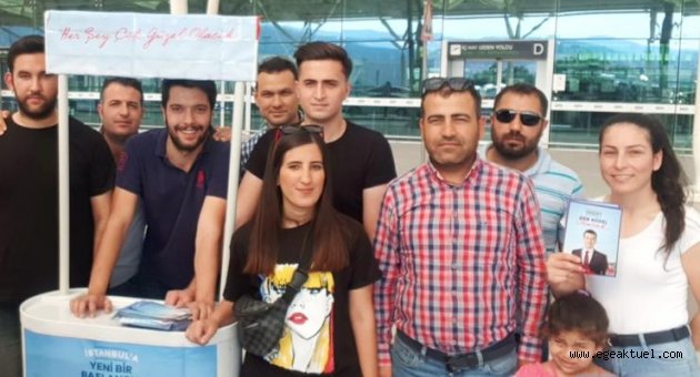 CHP Gaziemir Gençlik Örgütü’nden İmamoğlu seferberliği!