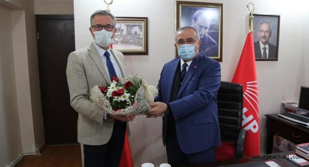 CHP Gaziemir'de dikkat çeken ziyaret