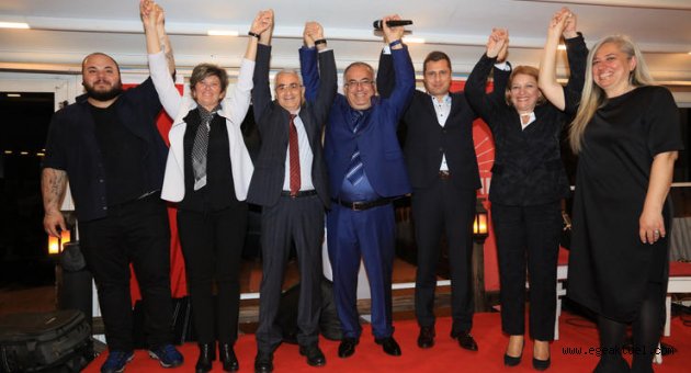 CHP Güzelbahçe’de sandık görevlilerine teşekkür yemeği