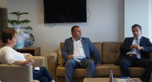 CHP İl Başkanı Yücel’den özür ziyareti