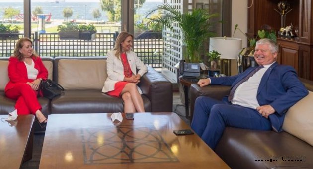 CHP Kadın Kolları Genel Başkanı Nazlıaka’dan Büyükşehir’e ziyaret