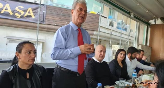 CHP Karabağlar'da kongre öncesi toplantı