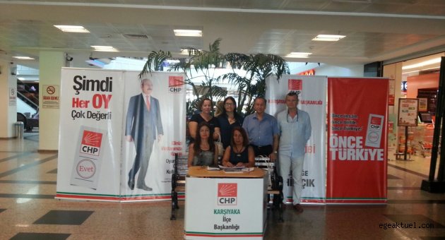 CHP Karşıyaka İlçe Bşk Seçime Hızlı Girdi