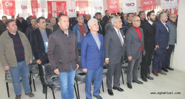 CHP Kınık'ta kongre günü: Başkan Yılmaz güven tazeledi