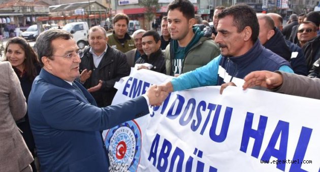 CHP Konak Belediye Başkan Adayı Batur; "Her zaman Emeğin ve Emekçinin yanındayım"