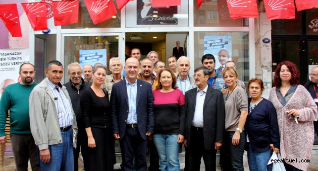 CHP’li Bakan esnafla buluştu