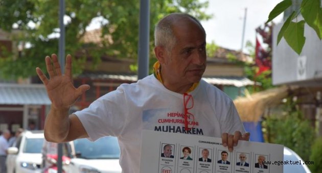 CHP’li Çam, sokakta ‘nasıl oy verileceğini’ anlatıyor