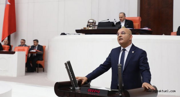 CHP’li Mahir Polat: "Ödemiş'te katledilen zeytin ağaçları 100 metrelik yol için mi?"