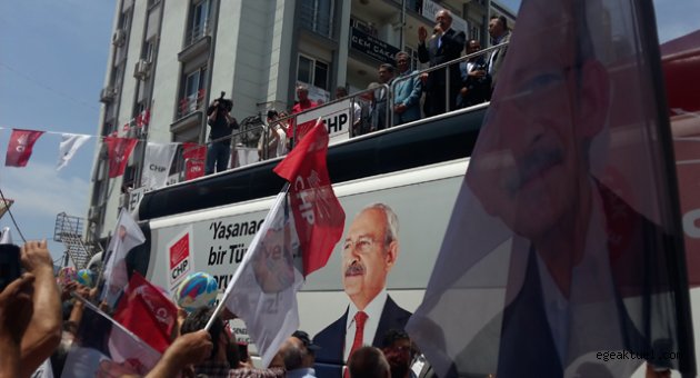 CHP Lideri Kılıçdaroğlu İzmir'de