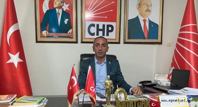 CHP Menemen İlçe Başkanı Turan Erdoğan “AK Parti İlçe Başkanı’nın Haddine Değildir”