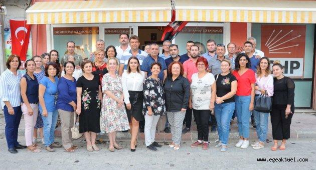 CHP Seferihisar'dan Soyer 'e Destek