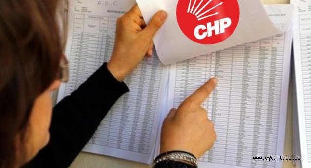 CHP'de listeler askıda