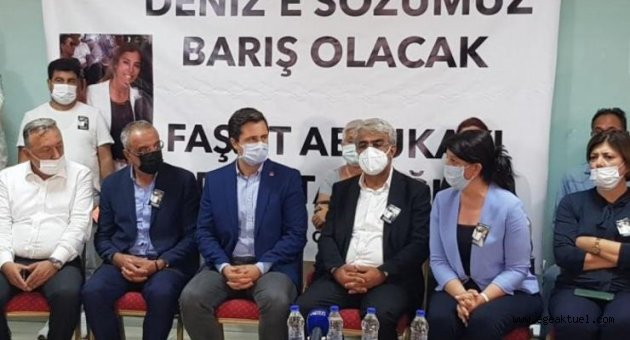 CHP'den HDP İzmir'e taziye ziyareti