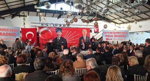 CHP'den Urla'da kayyuma karşı toplantı