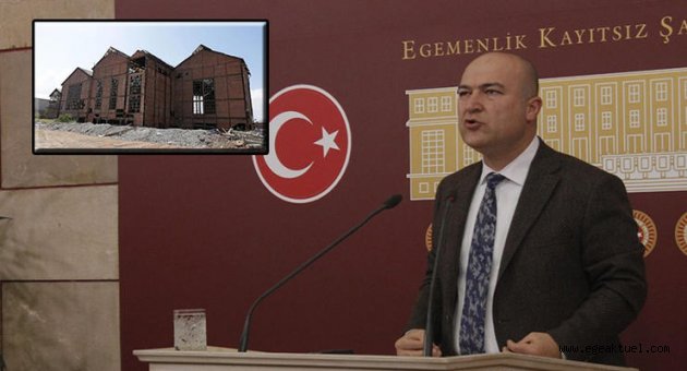 CHP'li Bakan'dan 'tarihi fabrika' çağrısı
