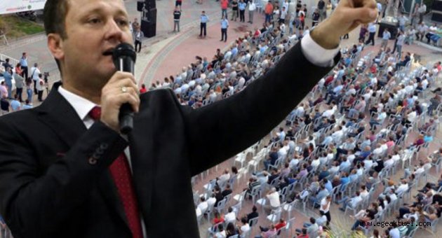 CHP'li Başkan Serdar Aksoy ile muhtarlar arasında tartışma