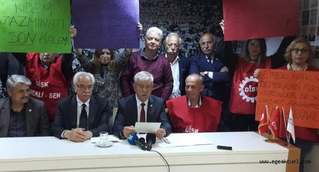 CHP'li Beko'dan sert 'kıdem tazminatı' çıkışı: