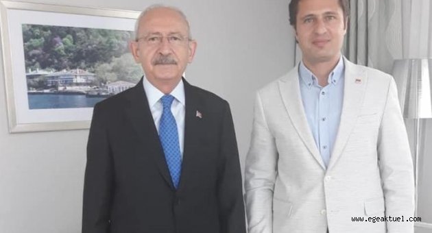 CHP'li Deniz Yücel'den Genel Başkan ziyareti