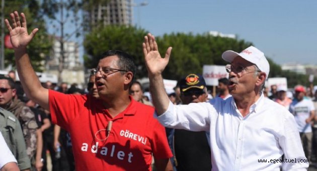 CHP'li Özel'den yürüyüş raporu: