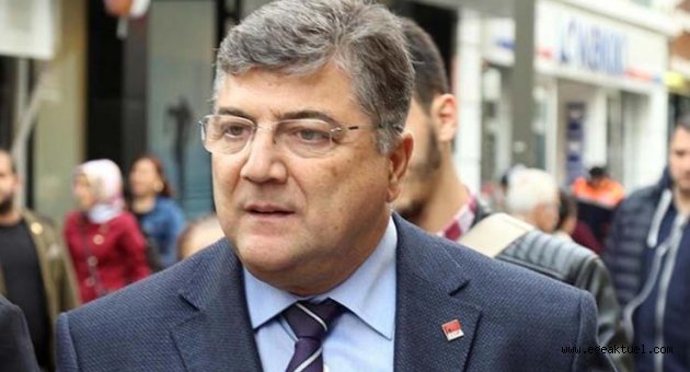 CHP'li Sındır kırık ayakla seçim çalışması yapıyor