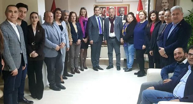 CHP'li Tacettin Bayır'dan Deniz Yücel'e ziyaret