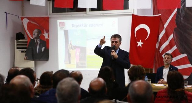 CHP'nin Bayraklı adayı Sandal, vizyon projesini açıkladı