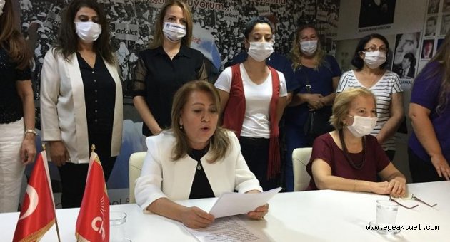 CHP'nin Kadınları İzmir'den haykırdı: "İstanbul Sözleşmesi Yaşatır"