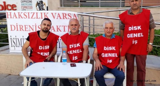 Ciğli Belediyesi’nde açlık grevi