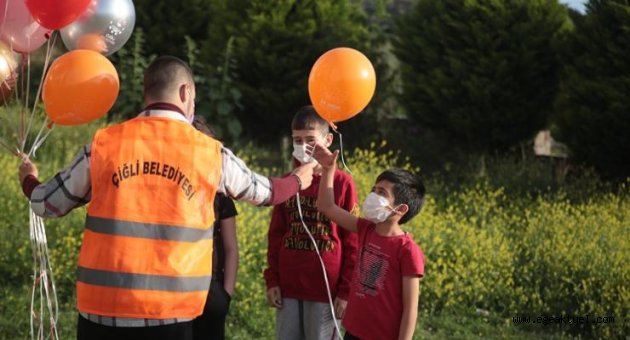 Çiğli Belediyesi’nden Çocuklara 23 Nisan Sürprizi