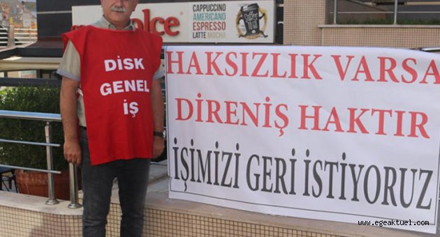 Çiğli Belediyesi'ndeki açlık grevine Deniz Yücel müdahalesi