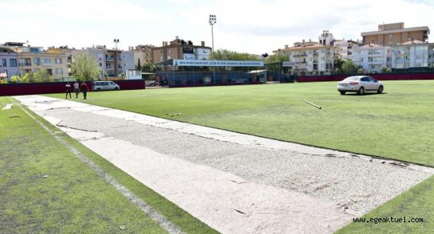 Çiğli Belediyespor Tesisleri Yenileniyor