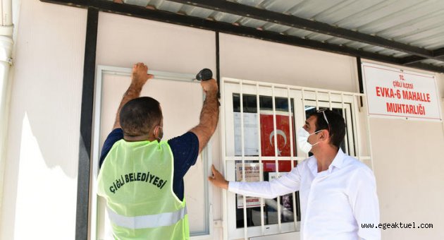Çiğli’de Belediye Muhtarlık Dayanışması Sürüyor