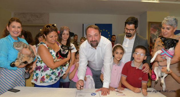 Çiğli’de Hayvan Hakları Sözleşmesi