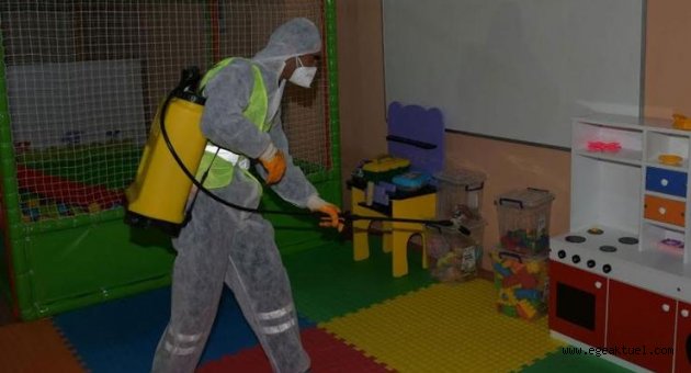 Çiğli’de Korona virüs önlemi