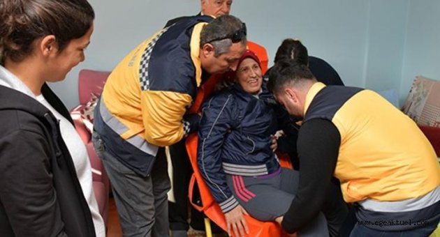 Çiğli'de hasta taşıma hizmeti