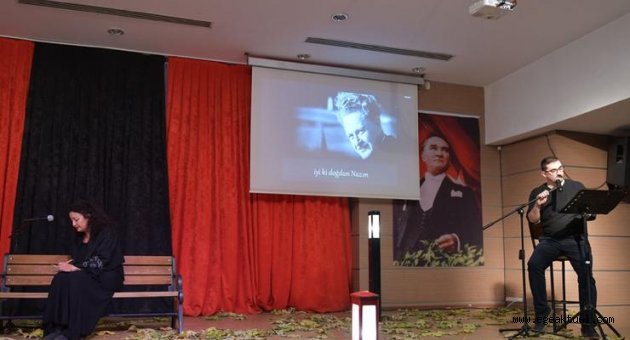 Çiğli'de Nazım Hikmet gecesi düzenledi