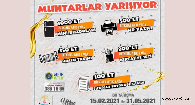 Çiğlili Muhtarlar Doğa için Yarışıyor