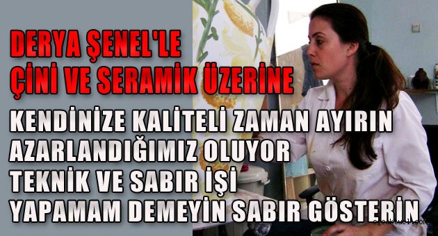 Çini ve Seramik Üzerine konuştuk